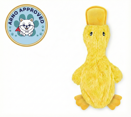 No Stuffing Crinkle Duck